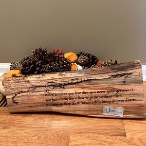 Handmade wood wall decor
